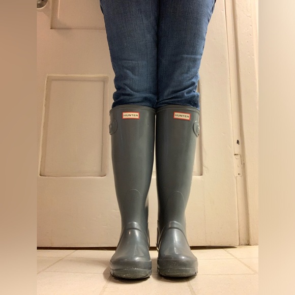 Hunter Classic Rain Boots tall size 5 - Picture 1 of 7